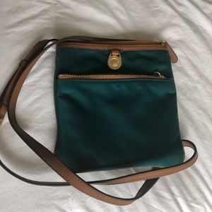AUTHENTIC MK: Teal Michael Kors Crossbody Bag